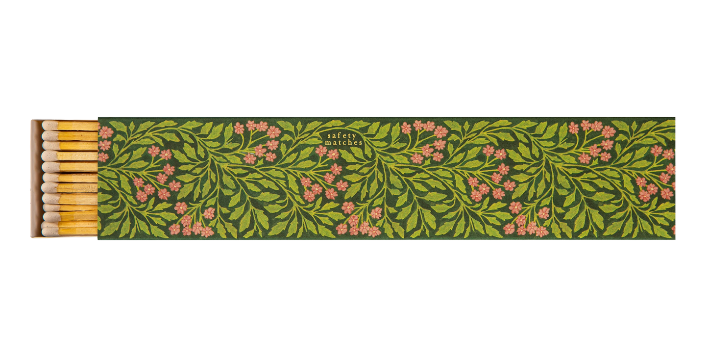 Archivist Gallery Long Matches : Green Flora