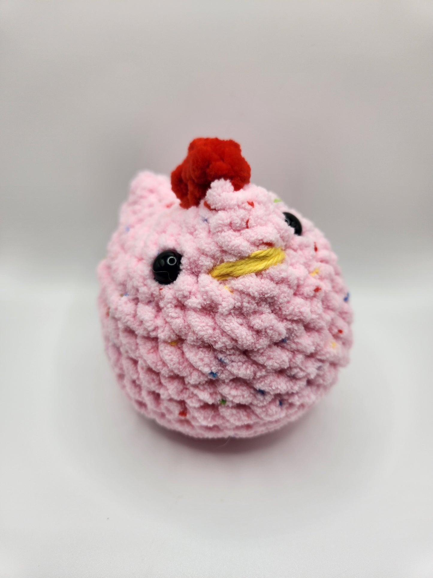 Karmigurumi Confetti Hen Plushie