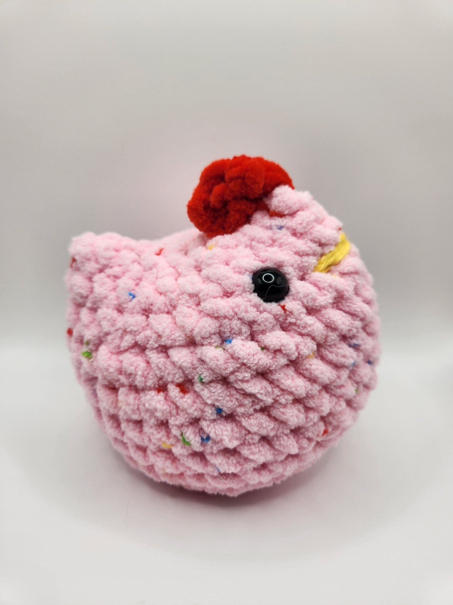 Karmigurumi Confetti Hen Plushie