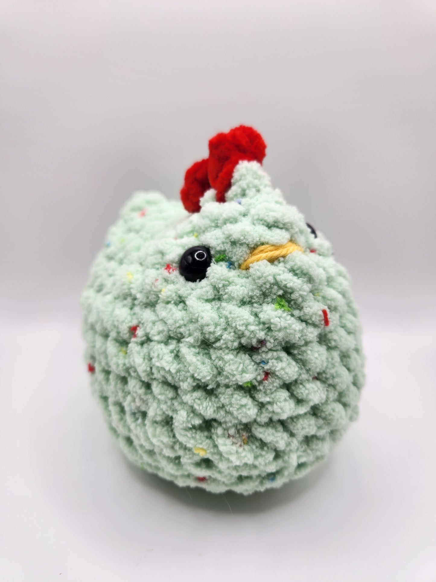 Karmigurumi Confetti Hen Plushie
