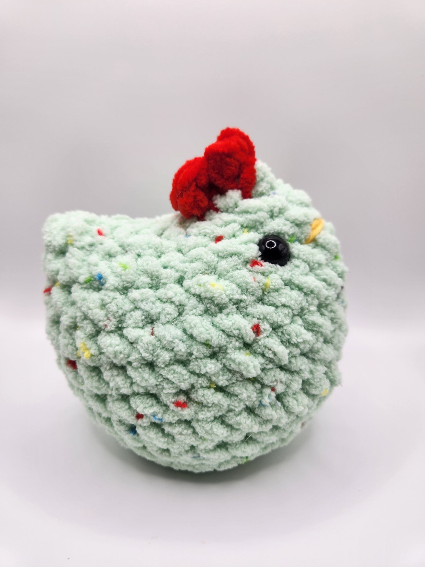 Karmigurumi Confetti Hen Plushie