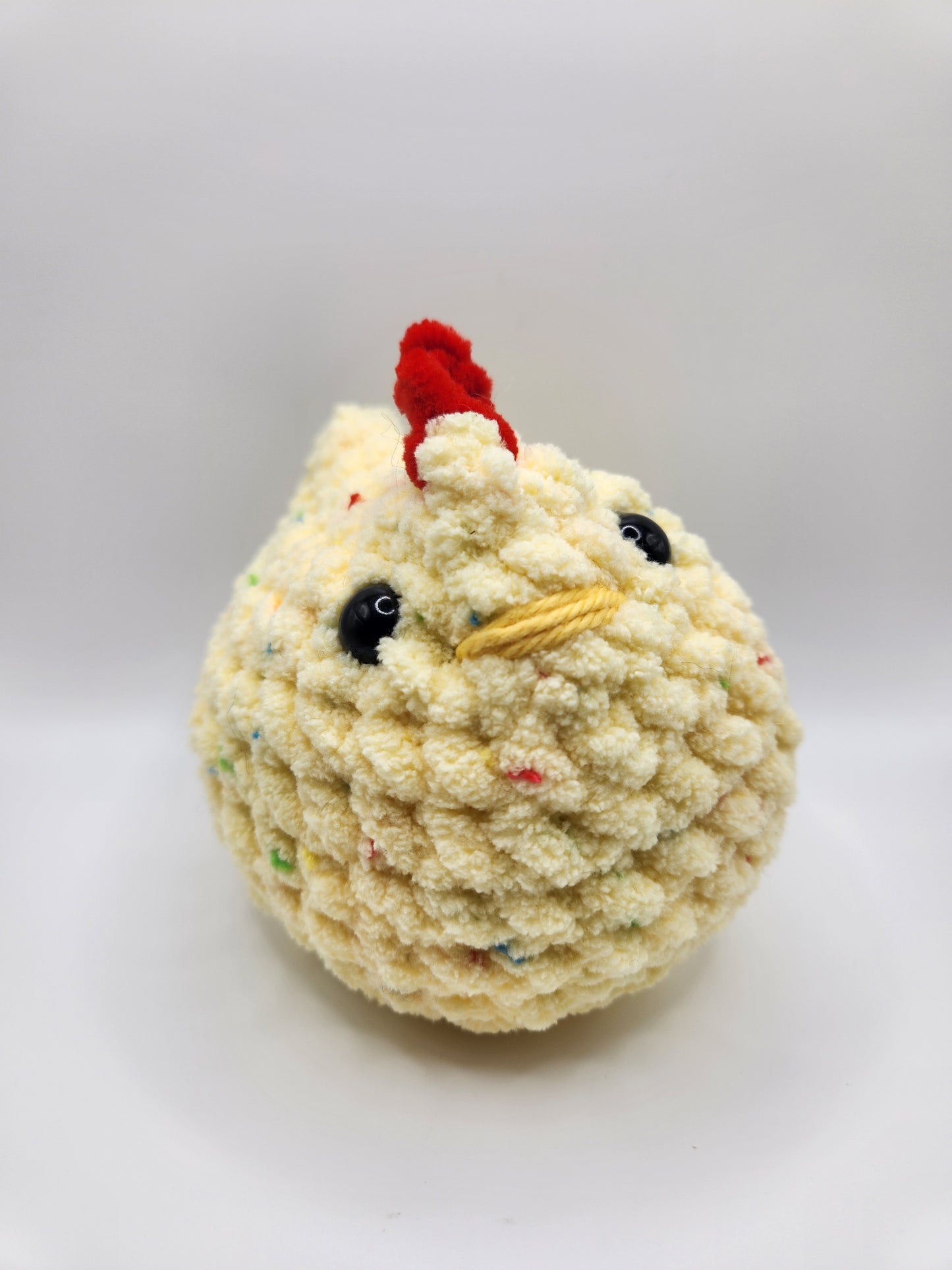 Karmigurumi Confetti Hen Plushie
