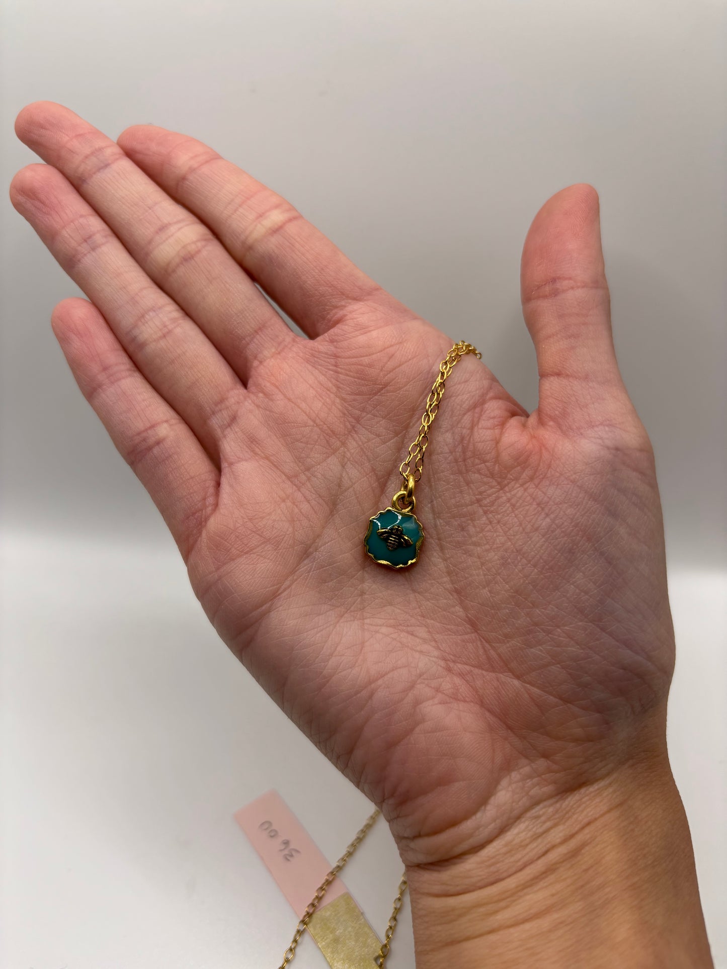 Bee Mary Bee Melt Necklace