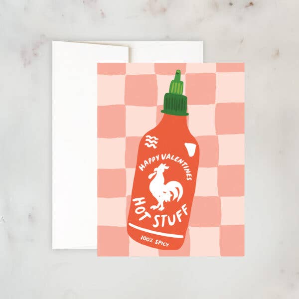 Idlewild Co. Rooster Sauce Valentine's Day Greeting Card