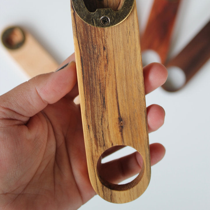 Honey Wood ATX Bottle Opener