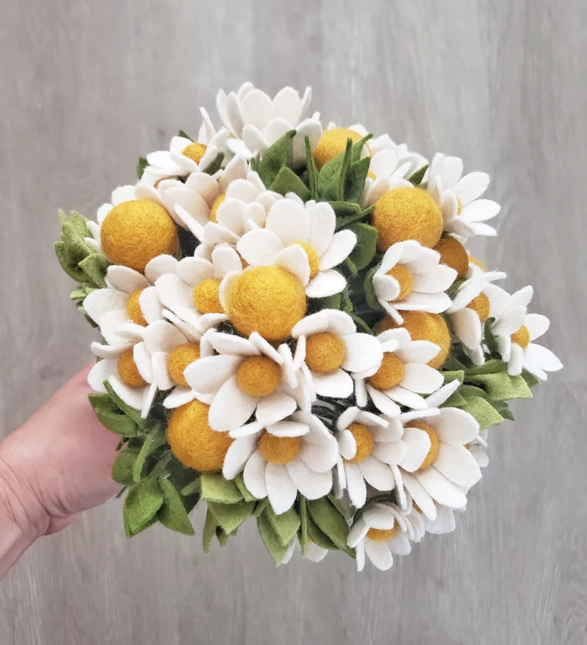 Madymae Felt Florals Felt Billy Ball