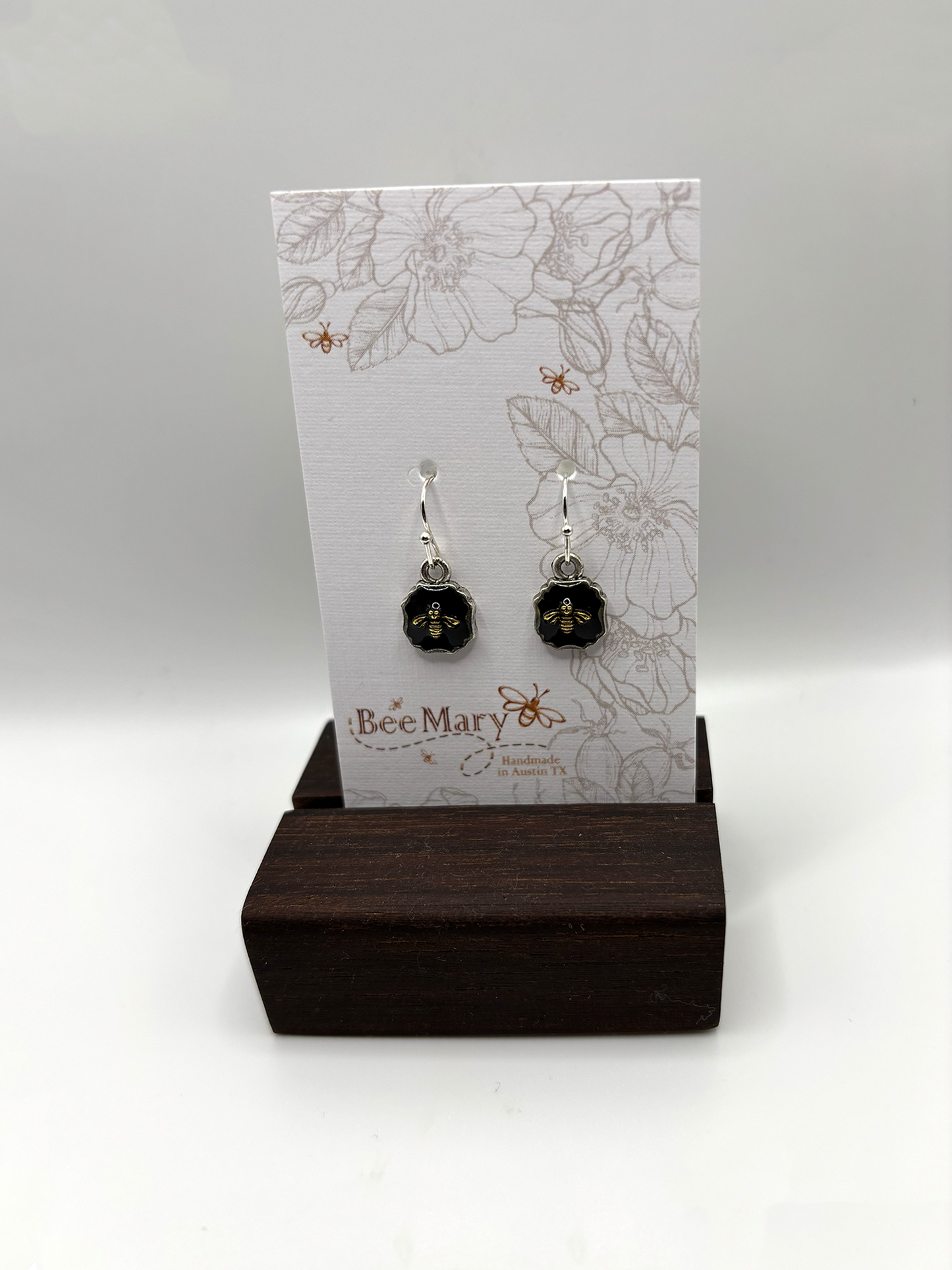 Bee Mary Dangle Melt Earrings