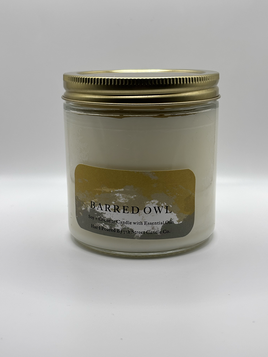 Barred Owl Candle