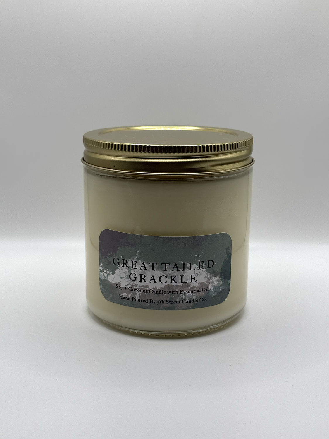 Great-Tailed Grackle Candle