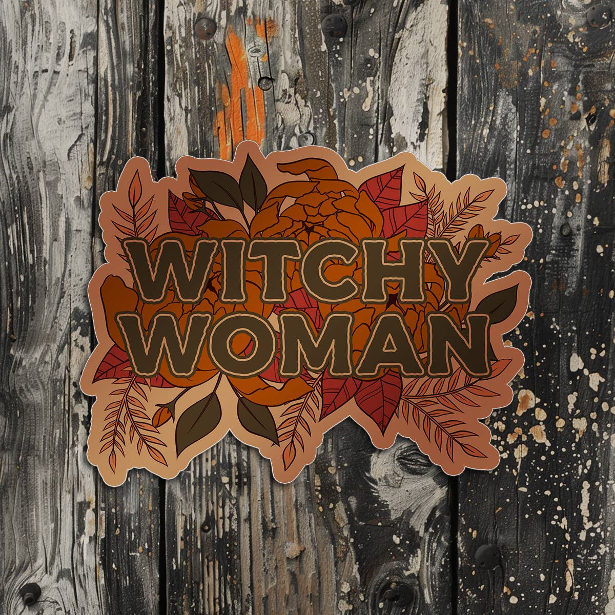 The Fabled Creative Co. Witchy Woman Floral Sticker
