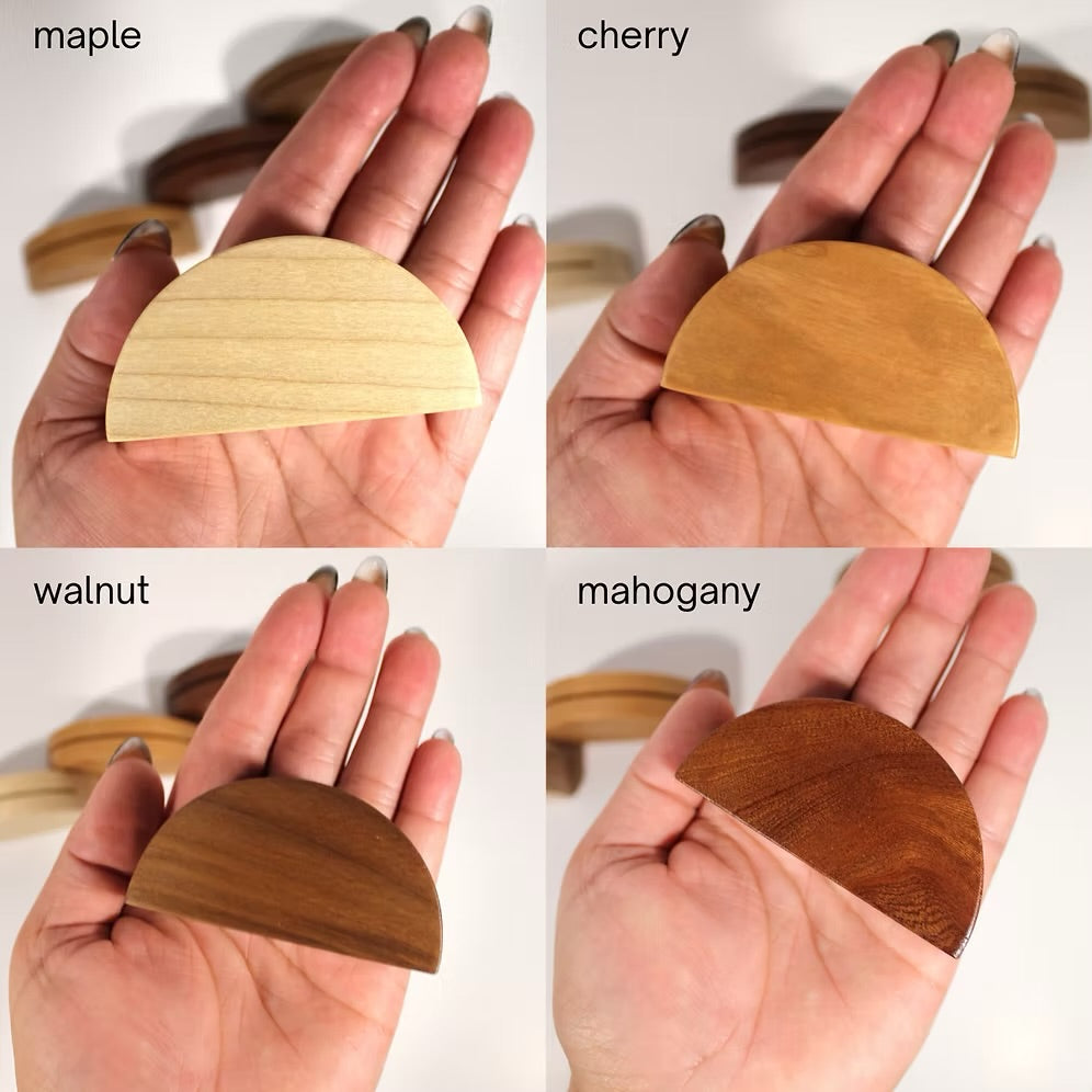 Honey Wood ATX Arched Photo Holders