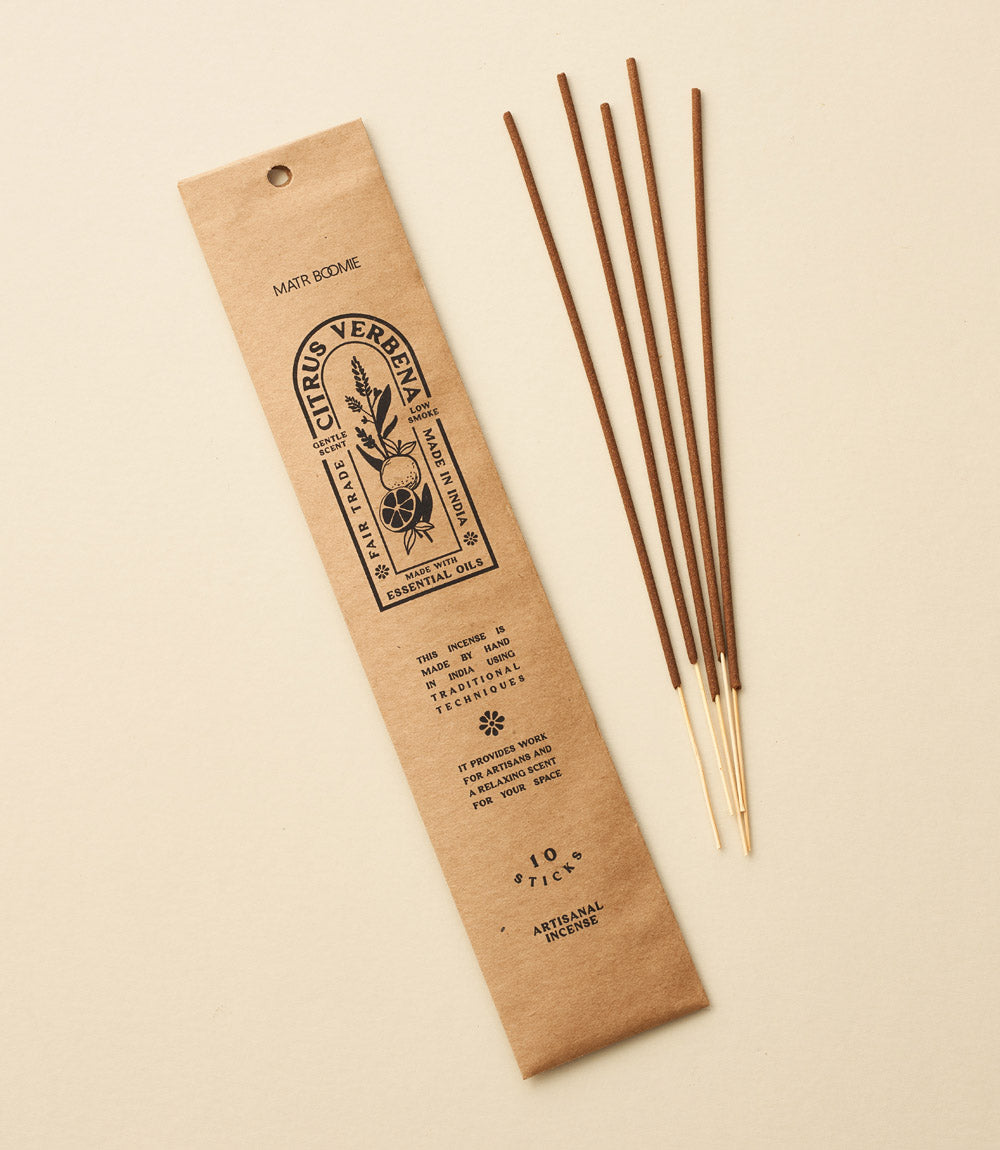 Matr Boomie Fair Trade Low Smoke Incense Sticks