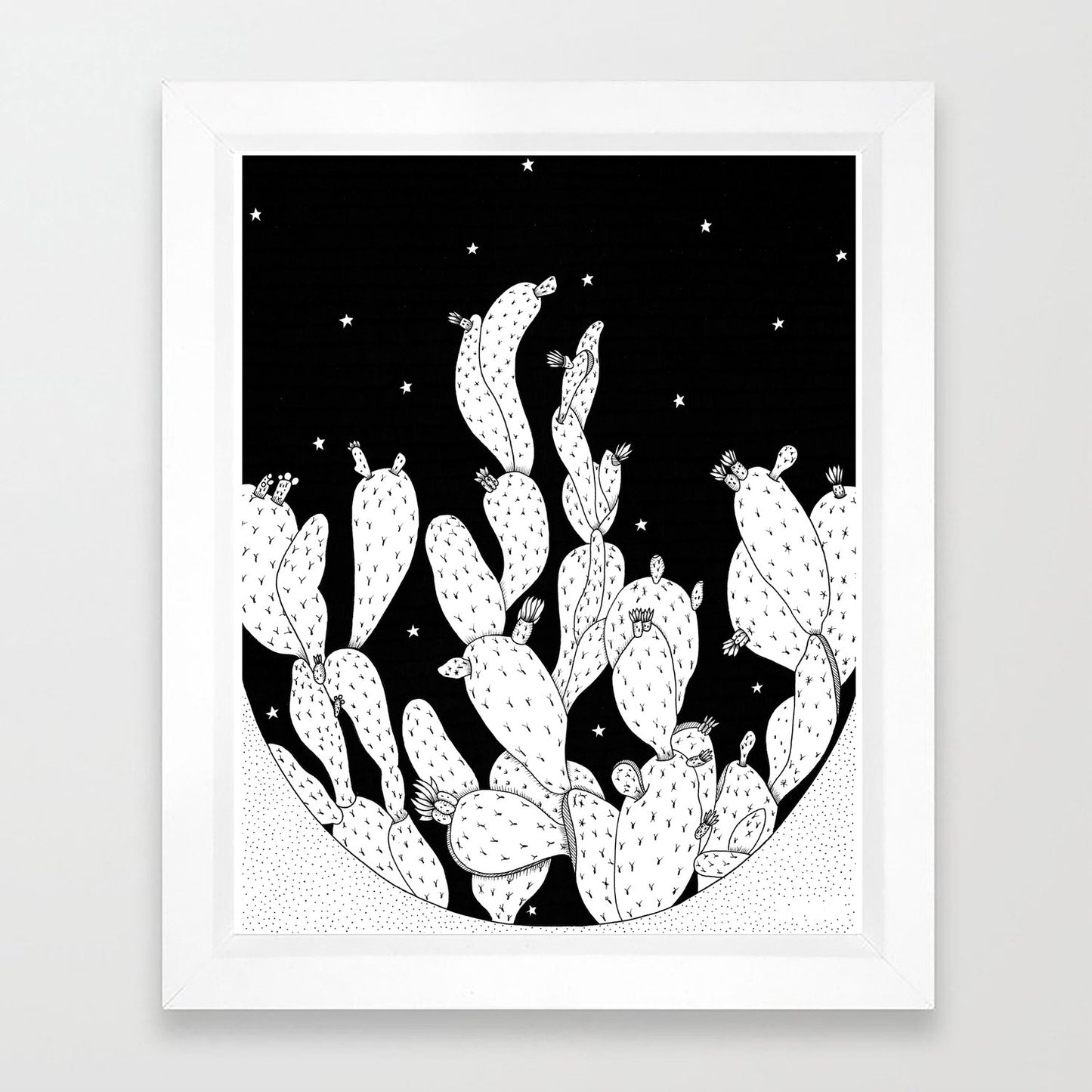 Laura Clay Art Curvature Print