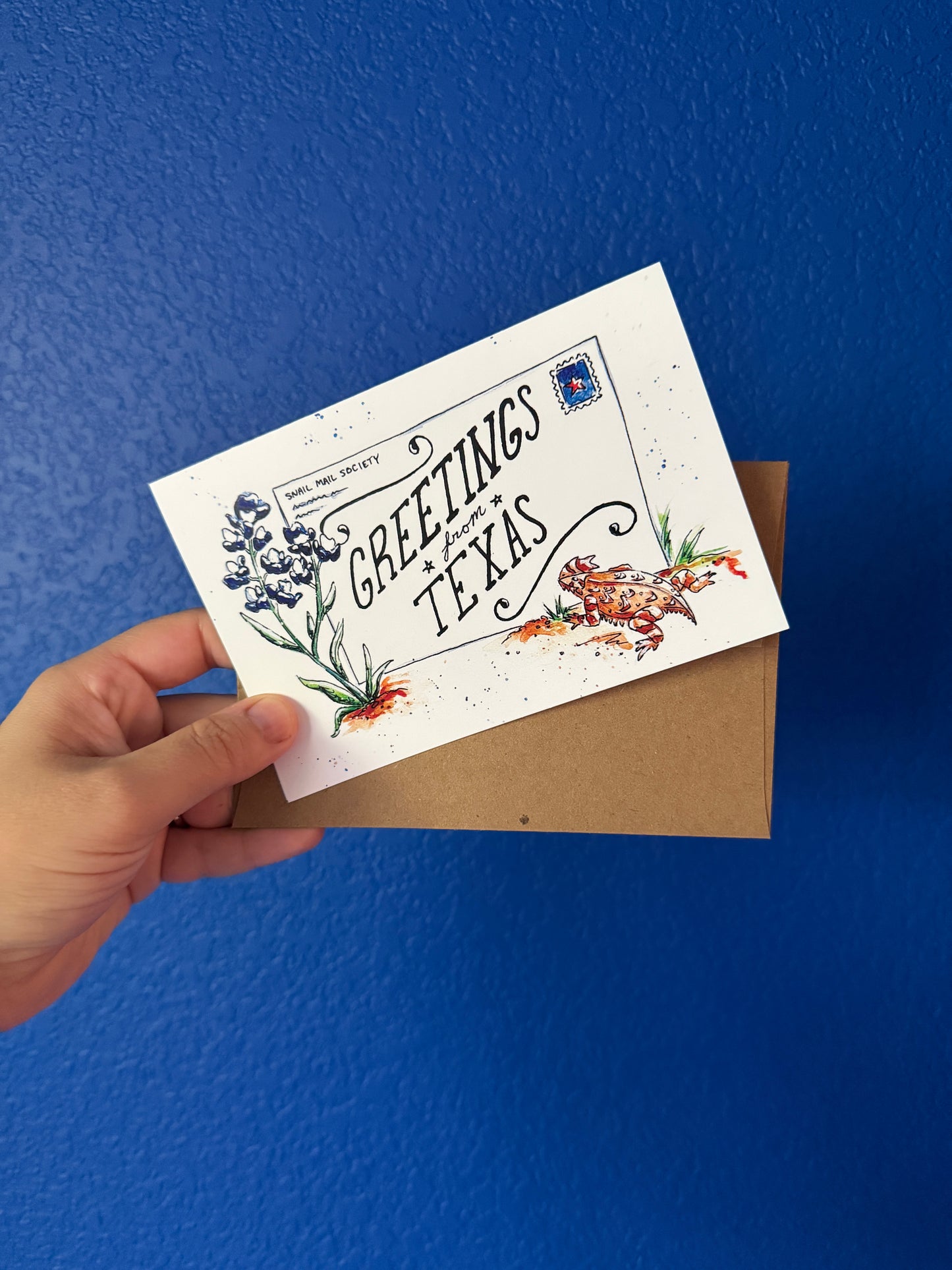 Where’d The Wild Things Go Greetings From Texas Card