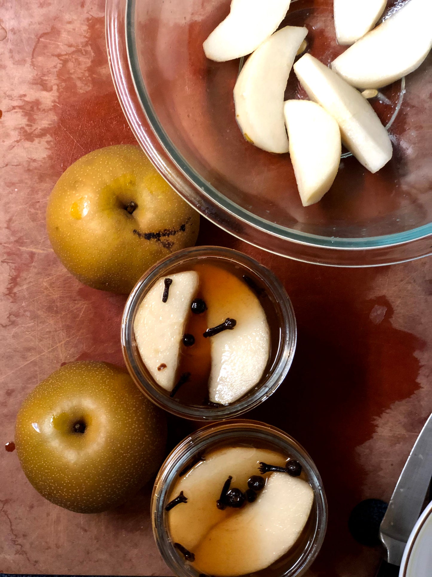 Brandied Pears Workshop 12.8.23
