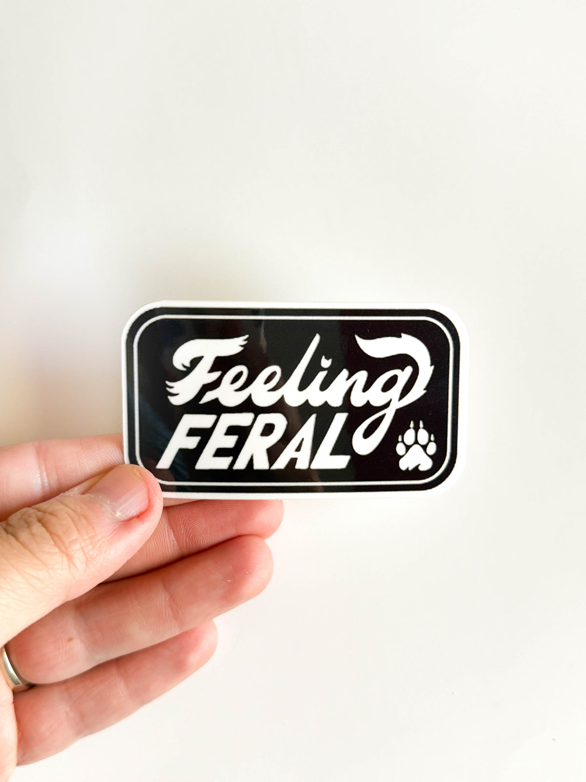 Where’d The Wild Things Go Feeling Feral Stickers