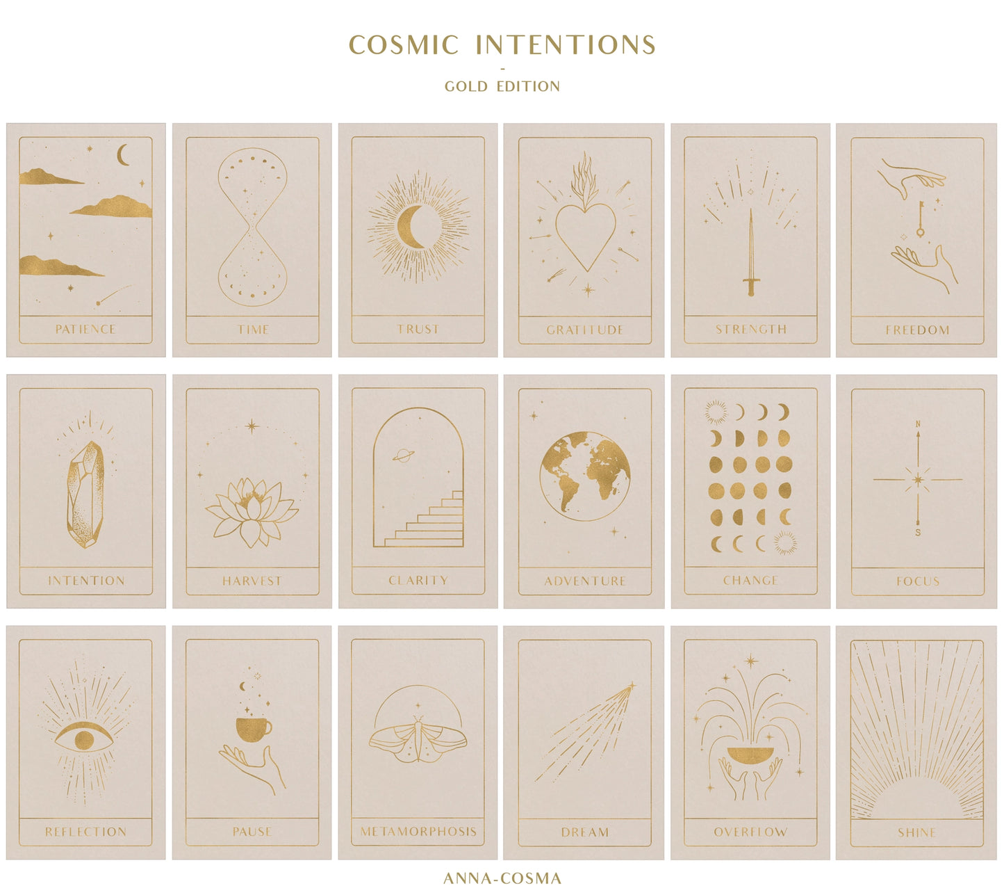 Anna Cosma Cosmic Intentions Deck