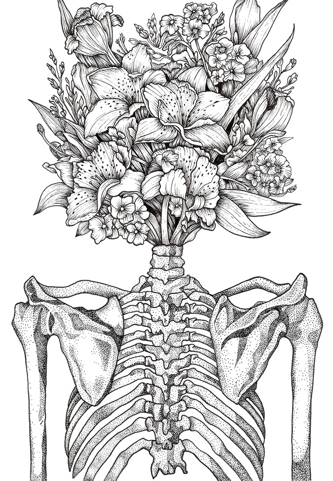 Laura Clay Art In Bloom IV Print