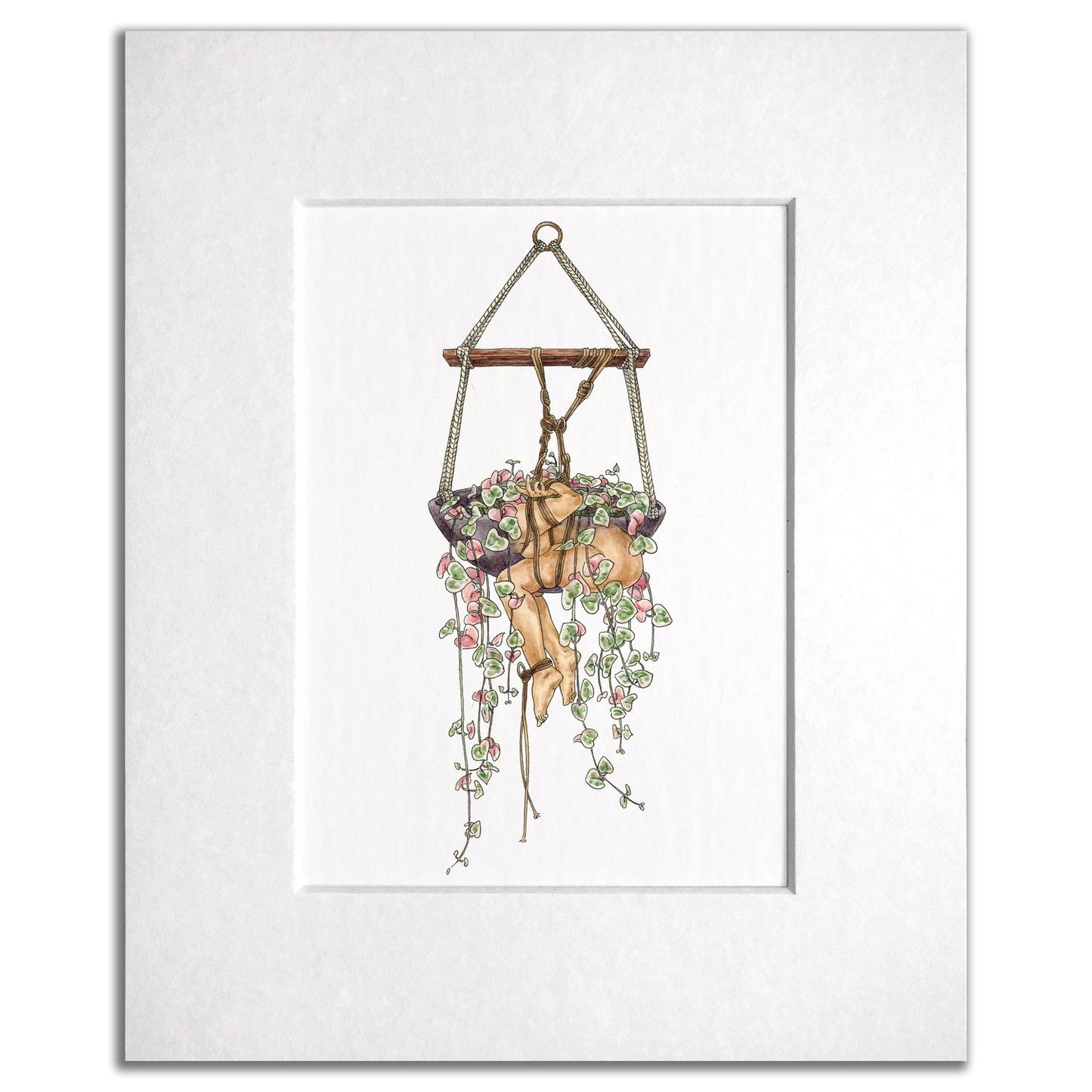 Maridad Studio String of Hearts Print