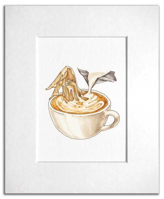 Maridad Studio Latte Art Print