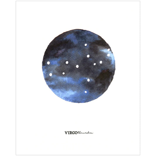 Little Green Press ATX Celestial Print: Virgo
