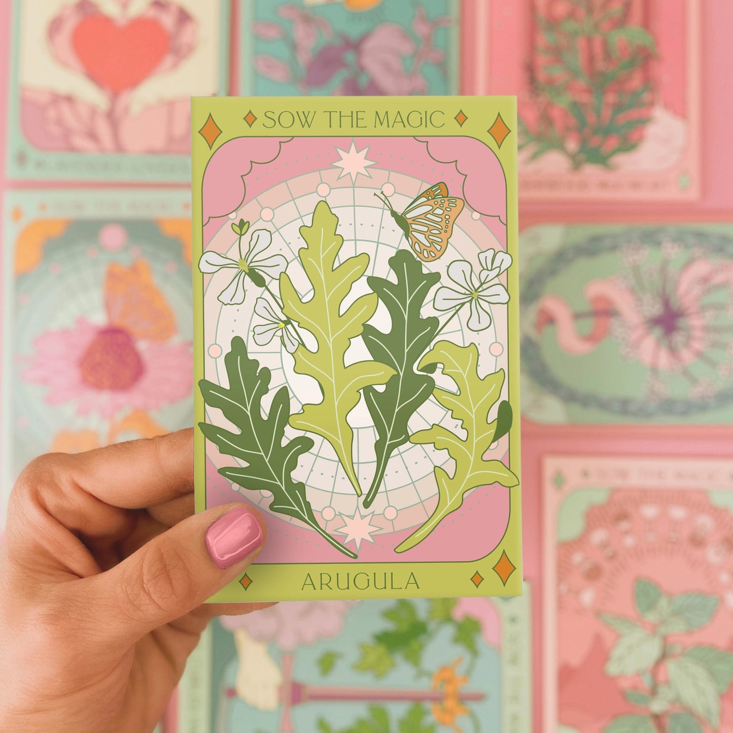 Sow the Magic Arugula Tarot Seed Packet (Copy)