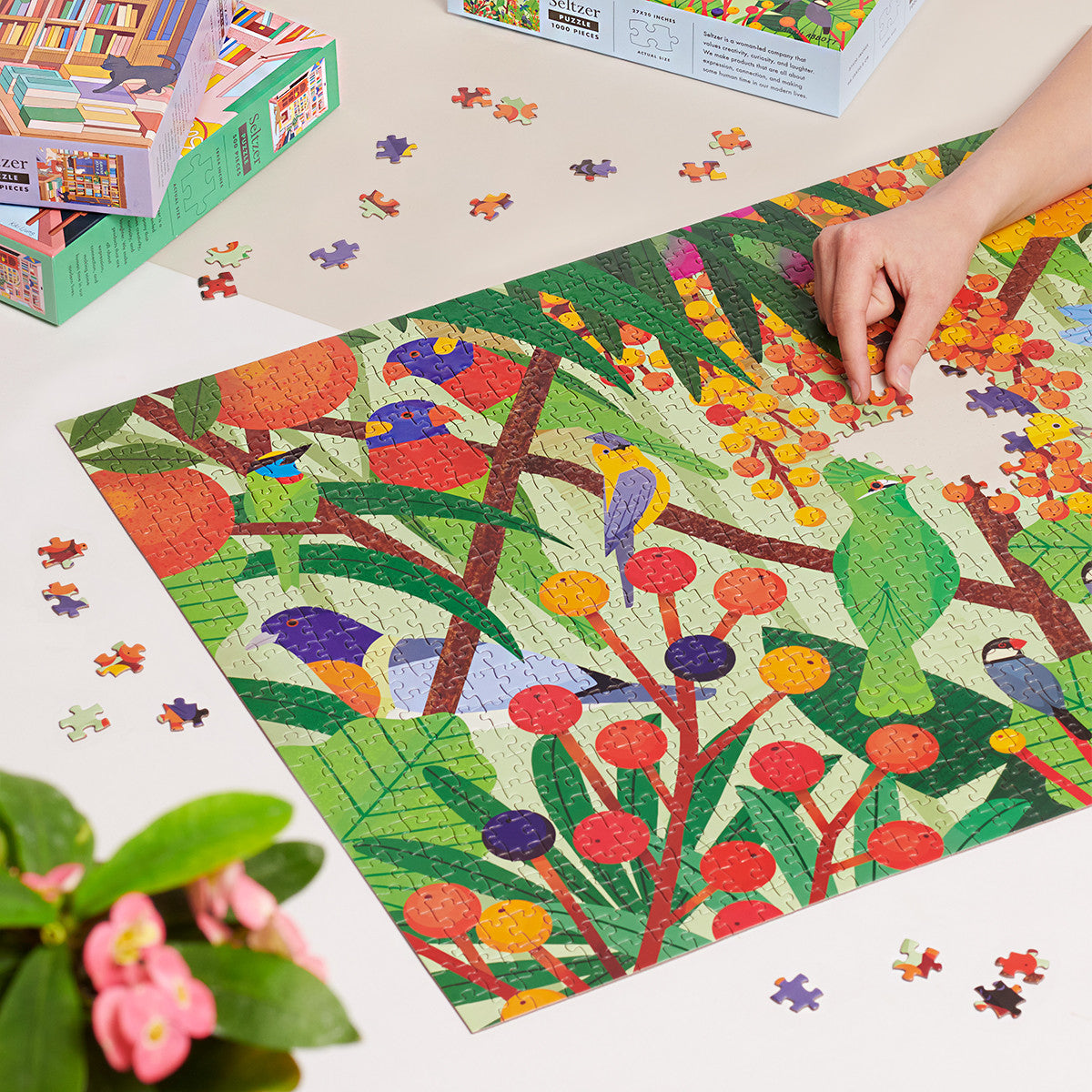 Seltzer Goods Birds and Berries Puzzle