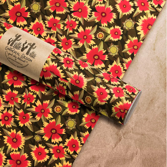 Mother of the Moon Blanket Flower Wrapping Sheets