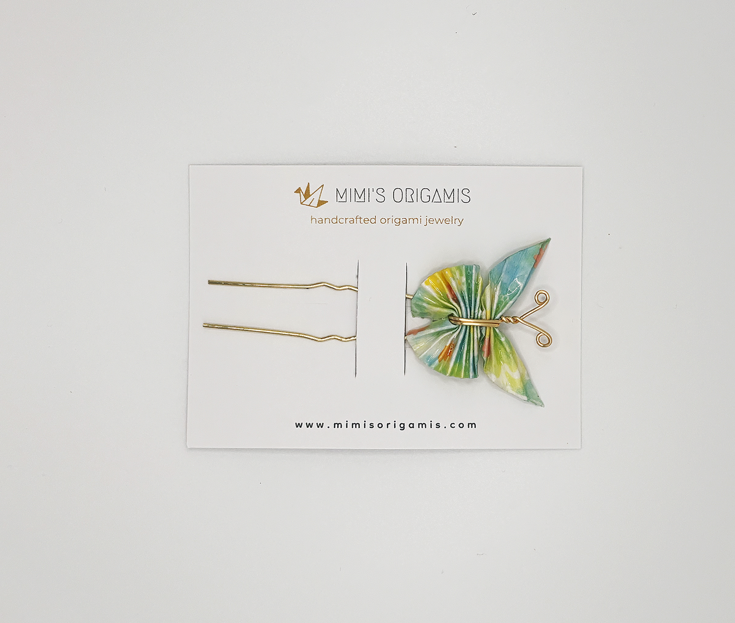 Mimi's Origamis Butterfly Hair Pins