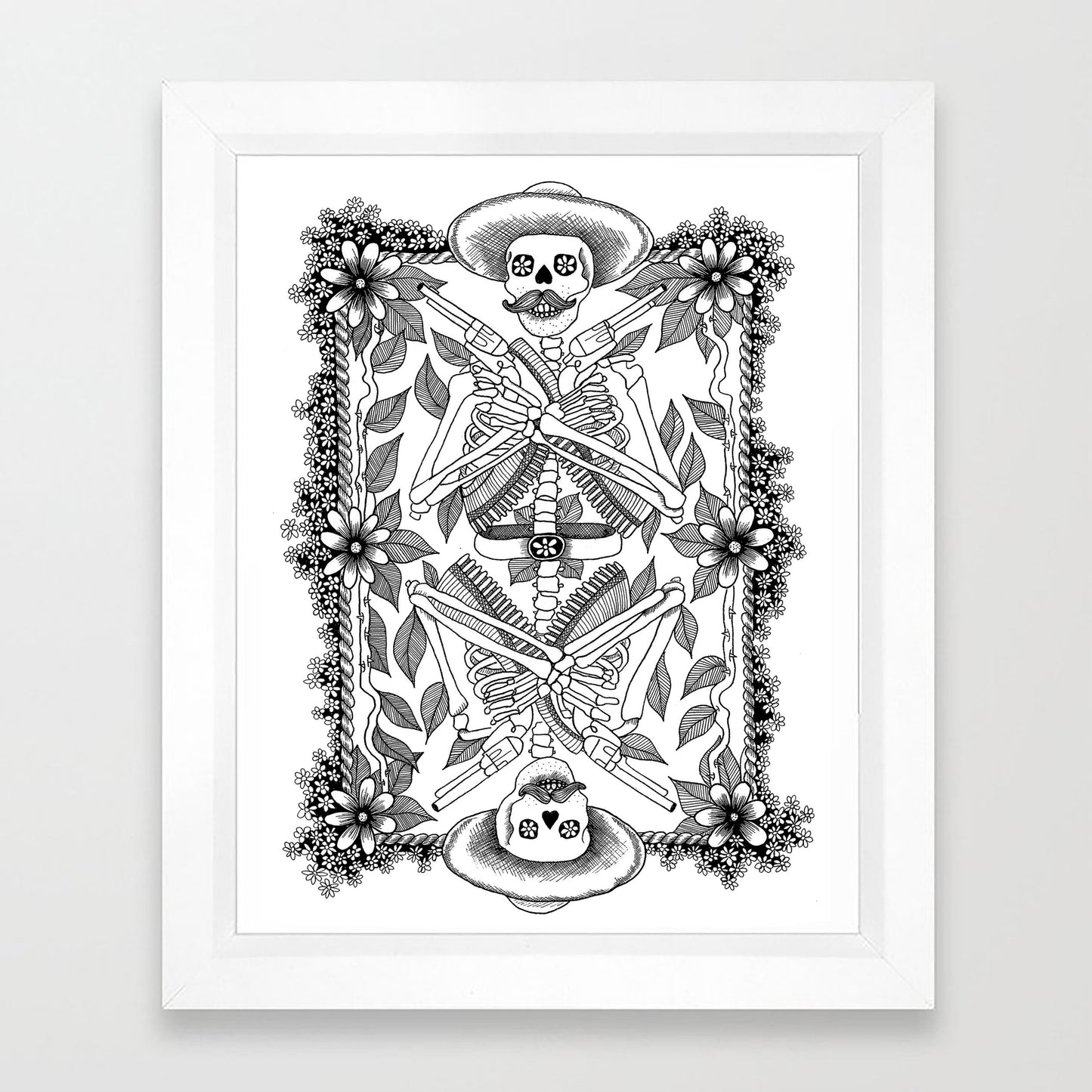 Laura Clay Art Bandito Print