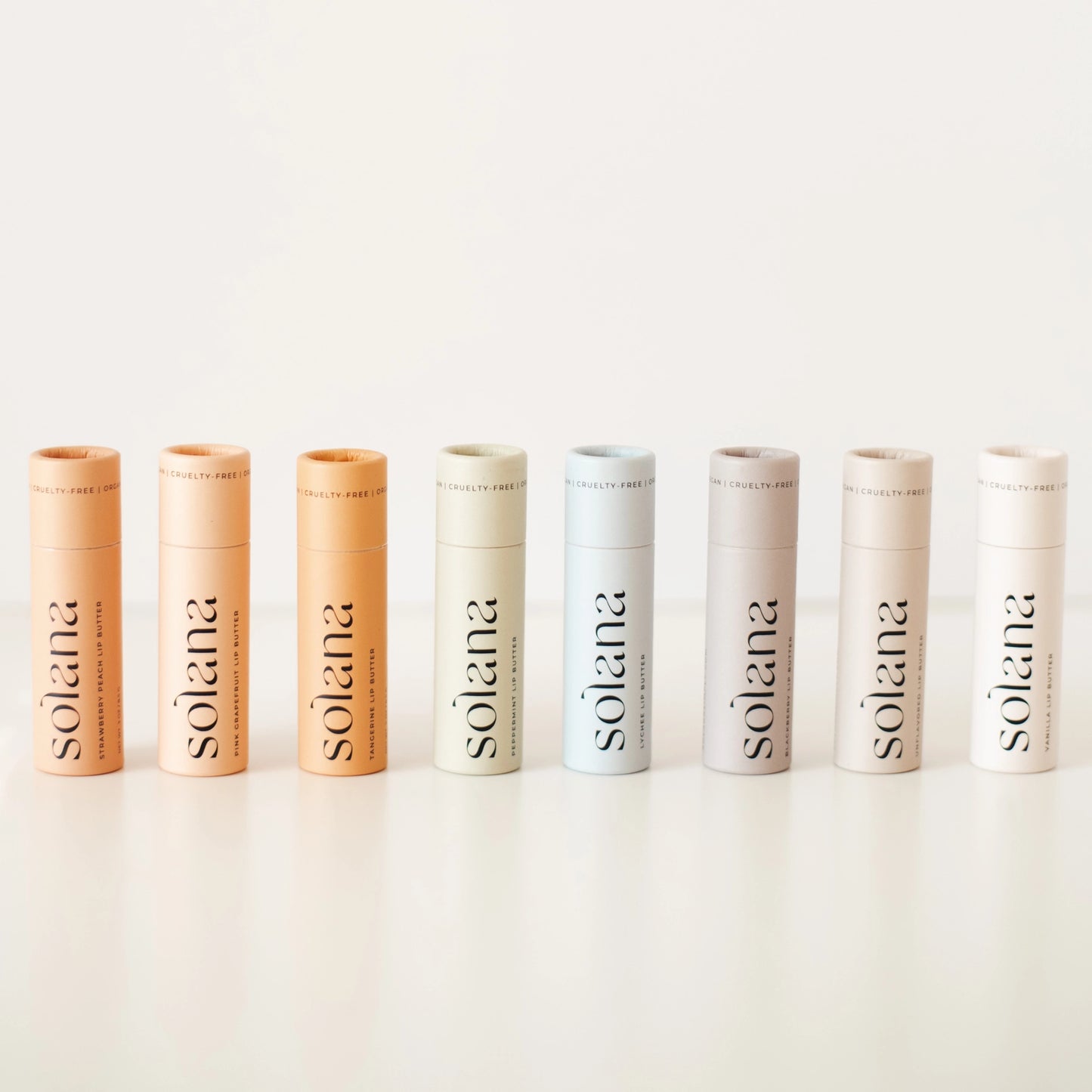 Solana Eco-Friendly Lip Balms