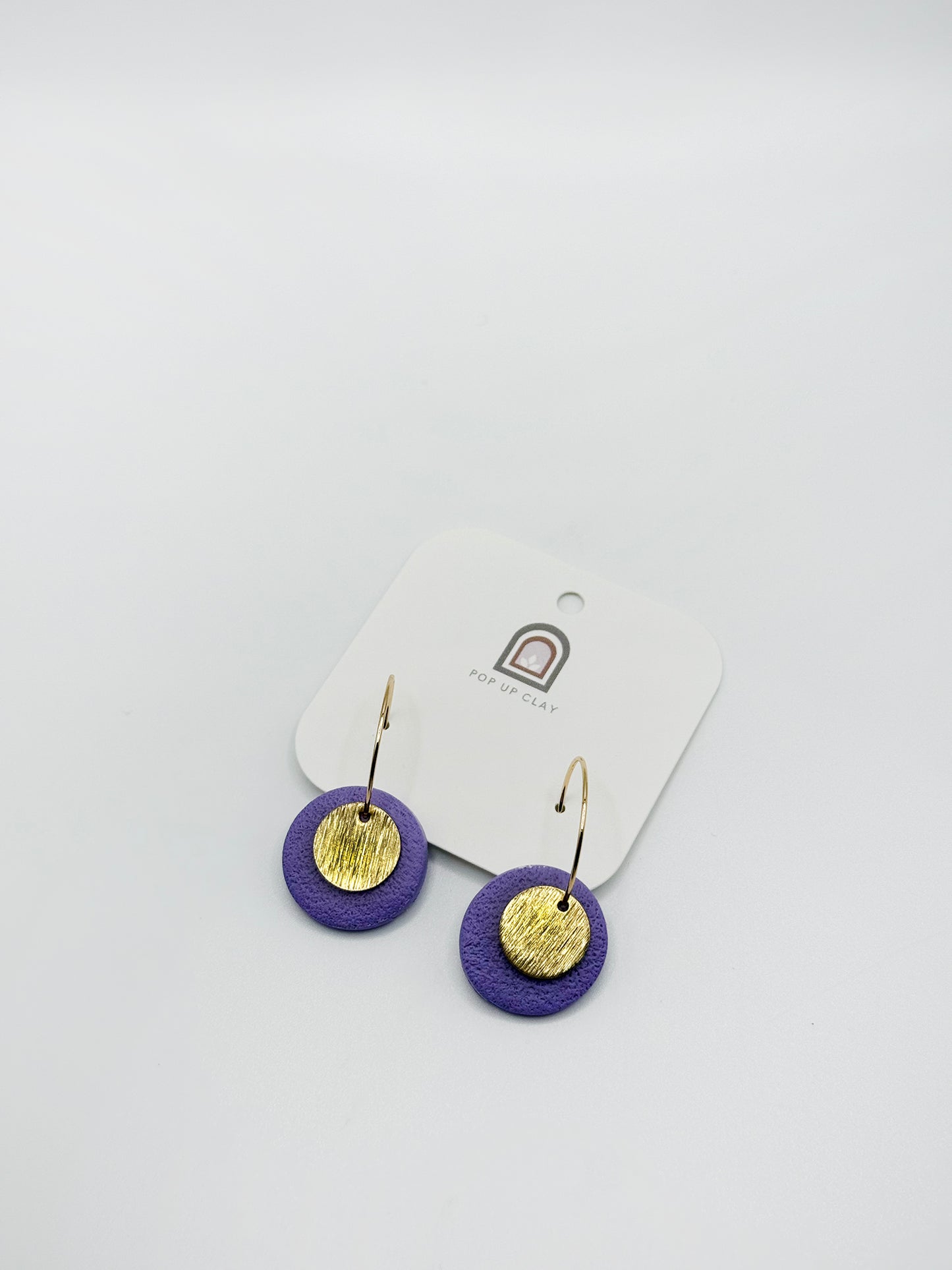 Pop Up Clay Circle Hoops