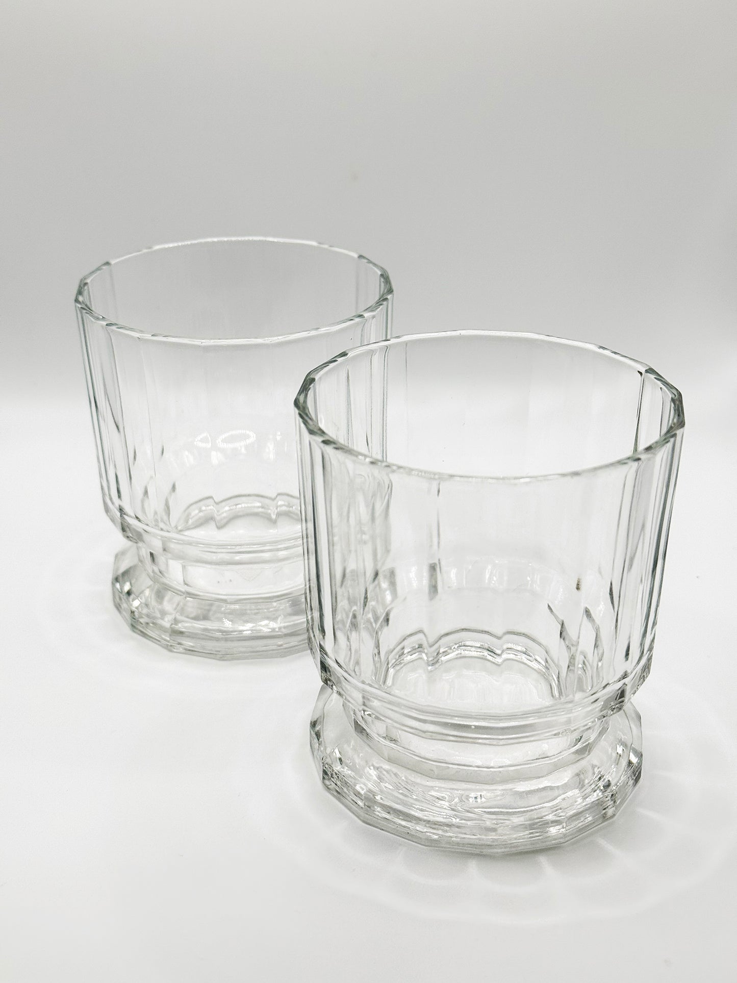 The Kitchen Committee Clear Rocks Glasses