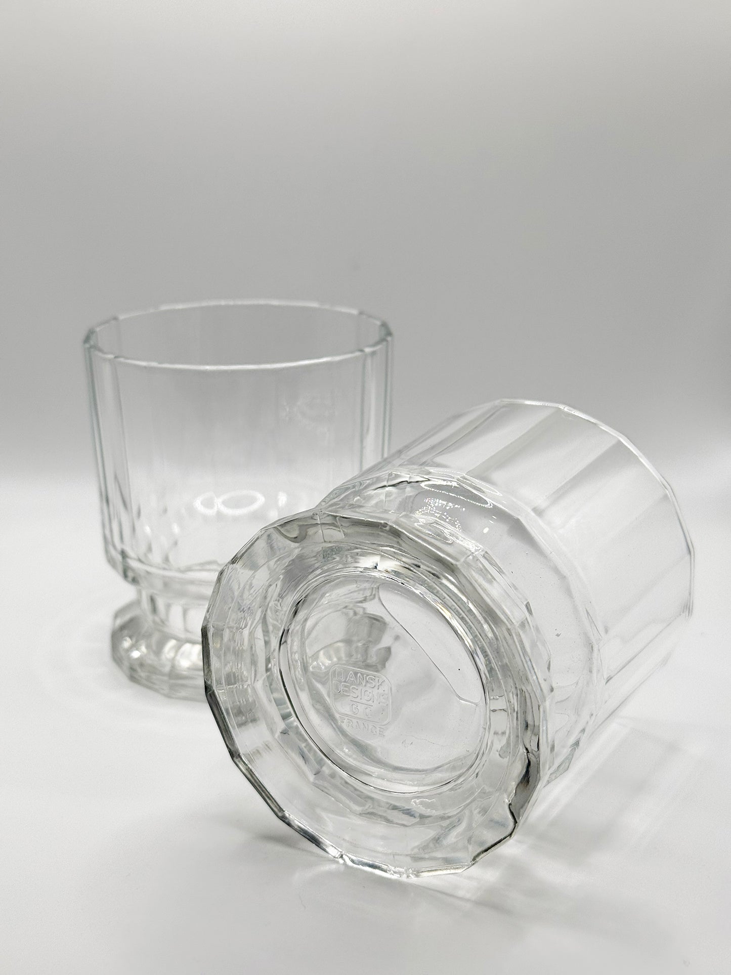 The Kitchen Committee Clear Rocks Glasses