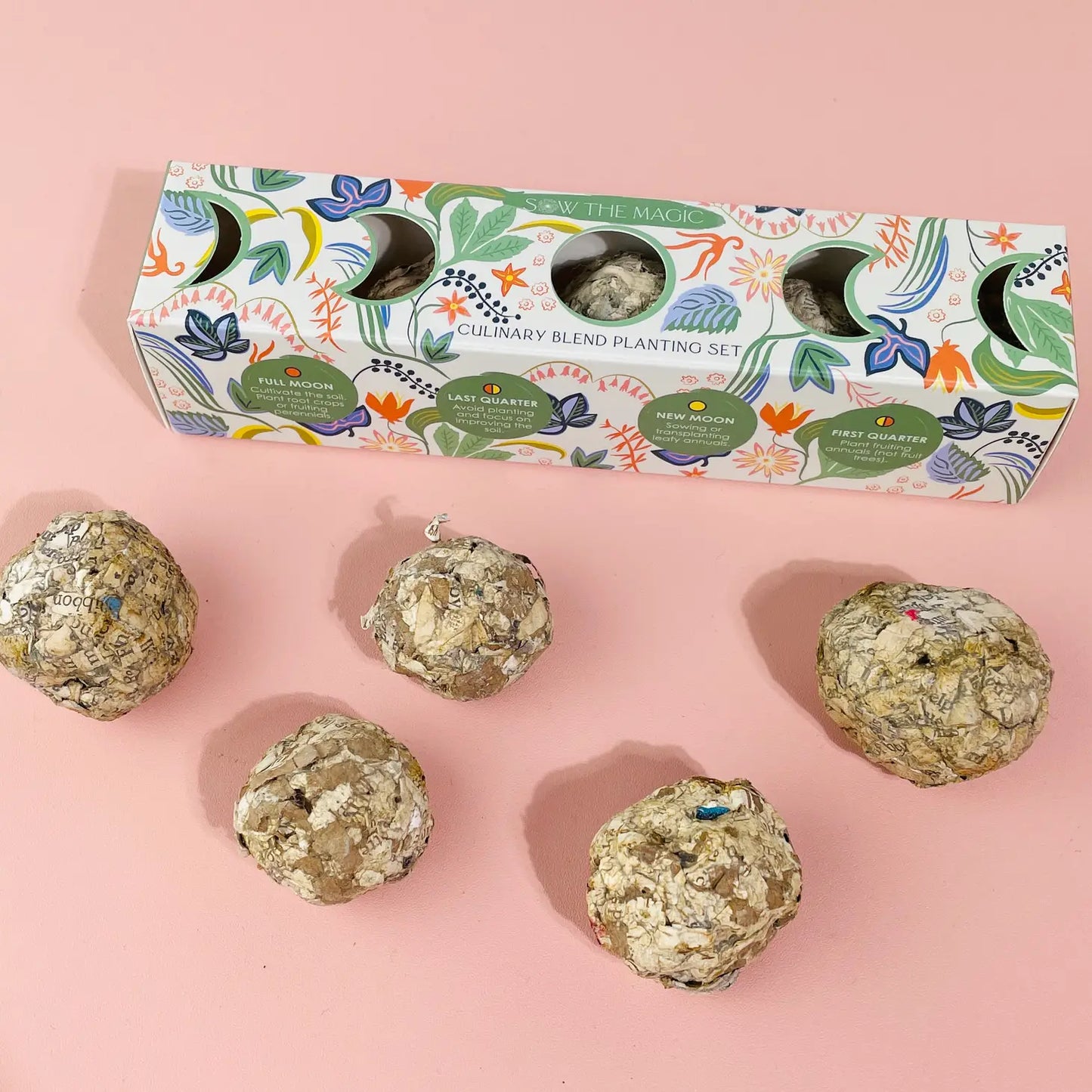 Sow The Magic Moon Phase Planting Set : Culinary