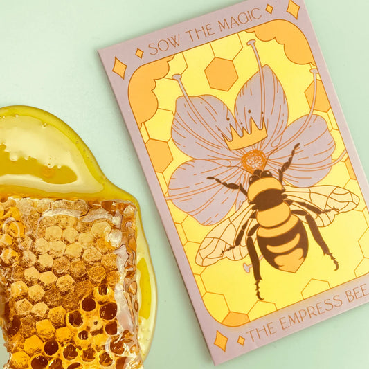 Sow the Magic The Empress Bee Tarot Seed Packet