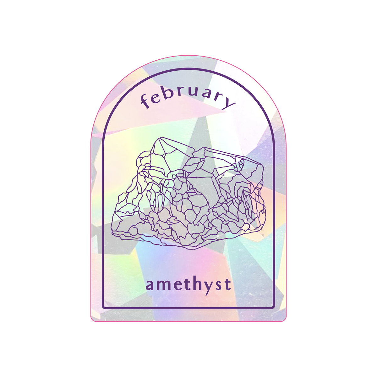 Little Green Press ATX February Suncatcher