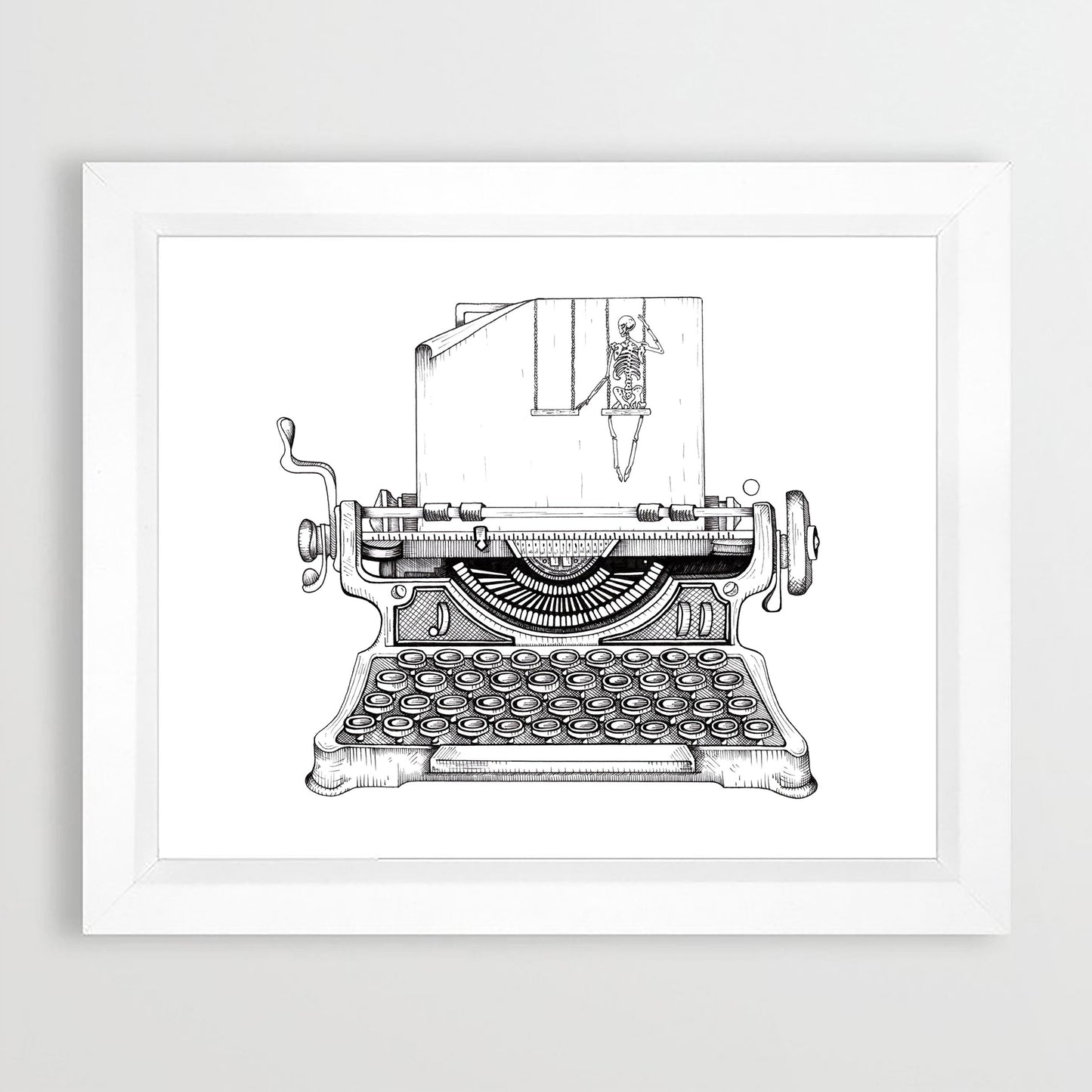 Laura Clay Art Letters from Beyond Print