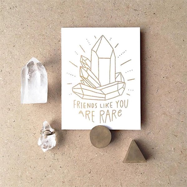 Worthwhile Paper Friends Like You Crystal Card