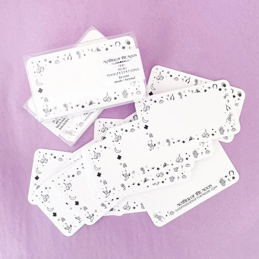 Mother of the Moon Good Vibes Manifestation Cards