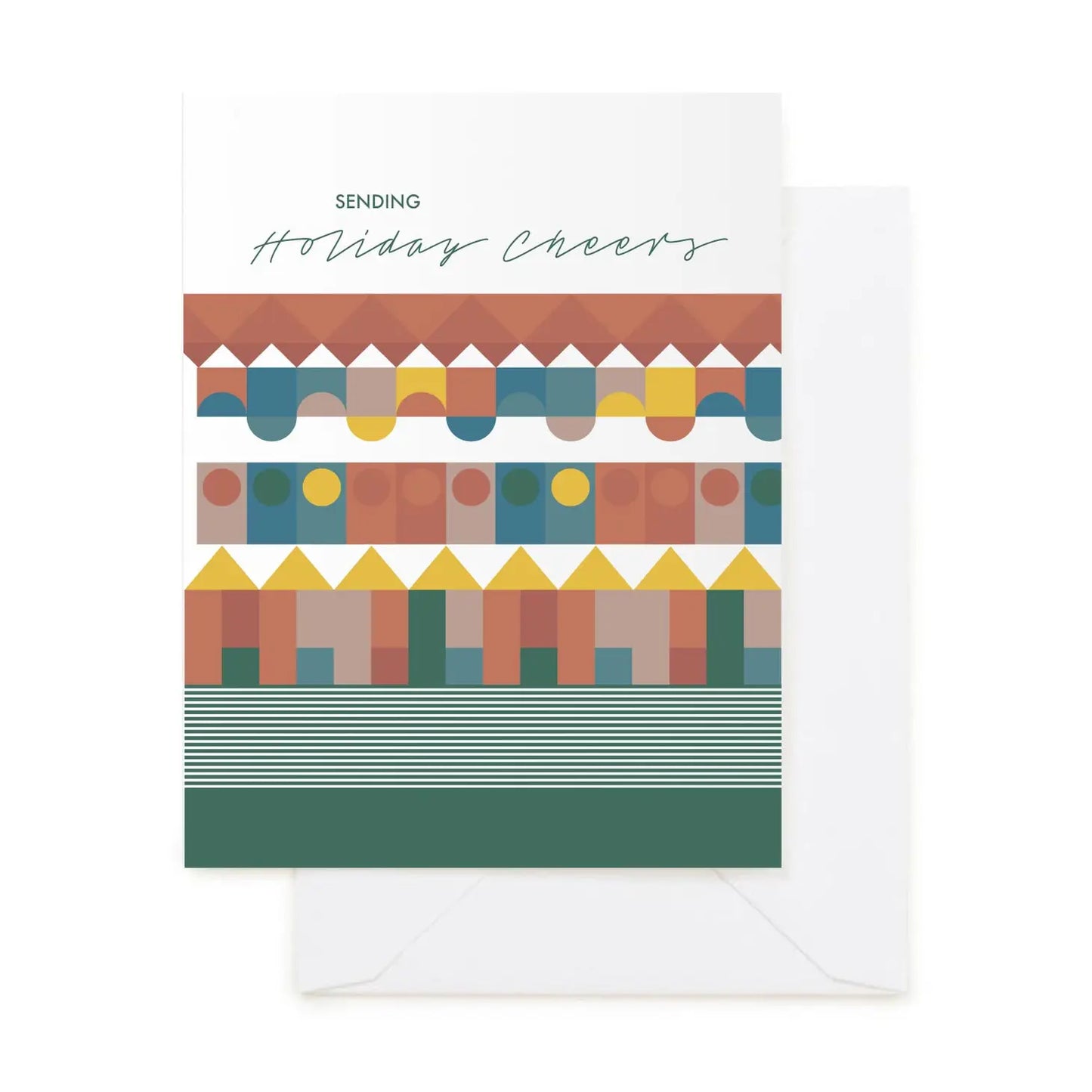 Marcela Homrich Sending Holiday Cheers Single Card
