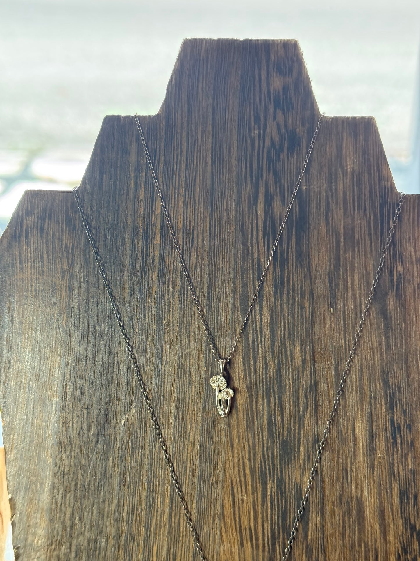 Opal Dreams Jewelry Sterling Mushroom Necklace