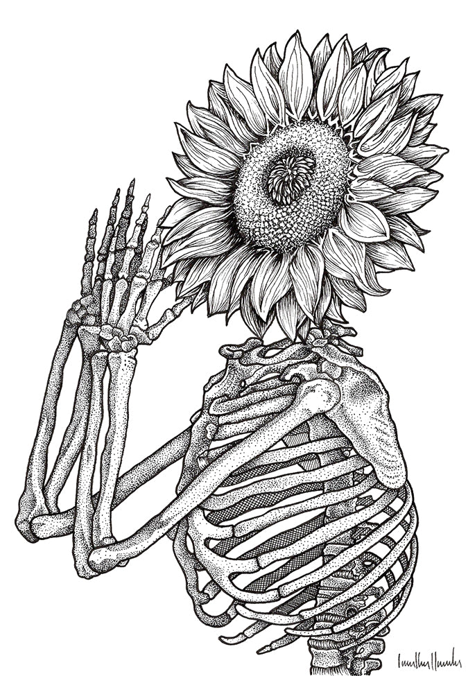 Laura Clay Art In Bloom V Print