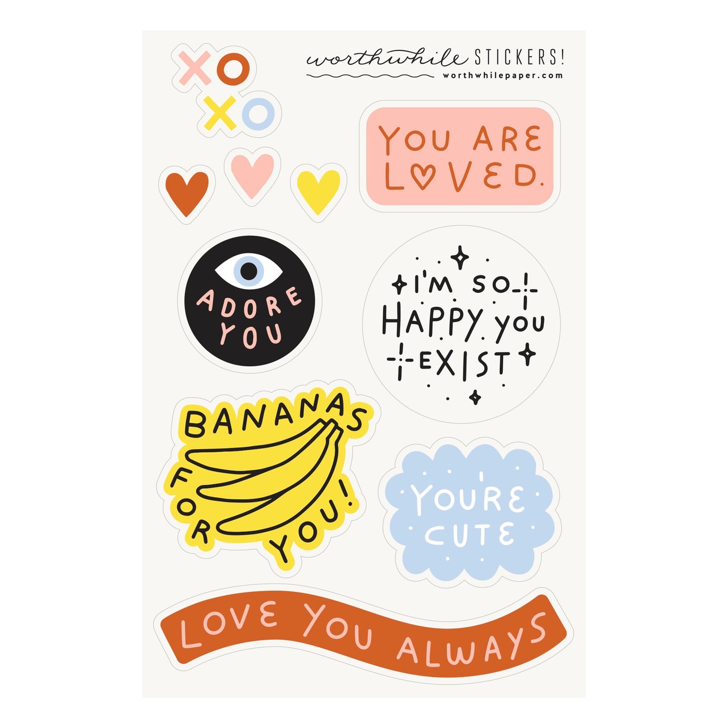 Worthwhile Paper Sticker Sheets