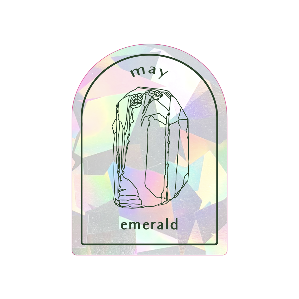 Little Green Press ATX May Suncatcher