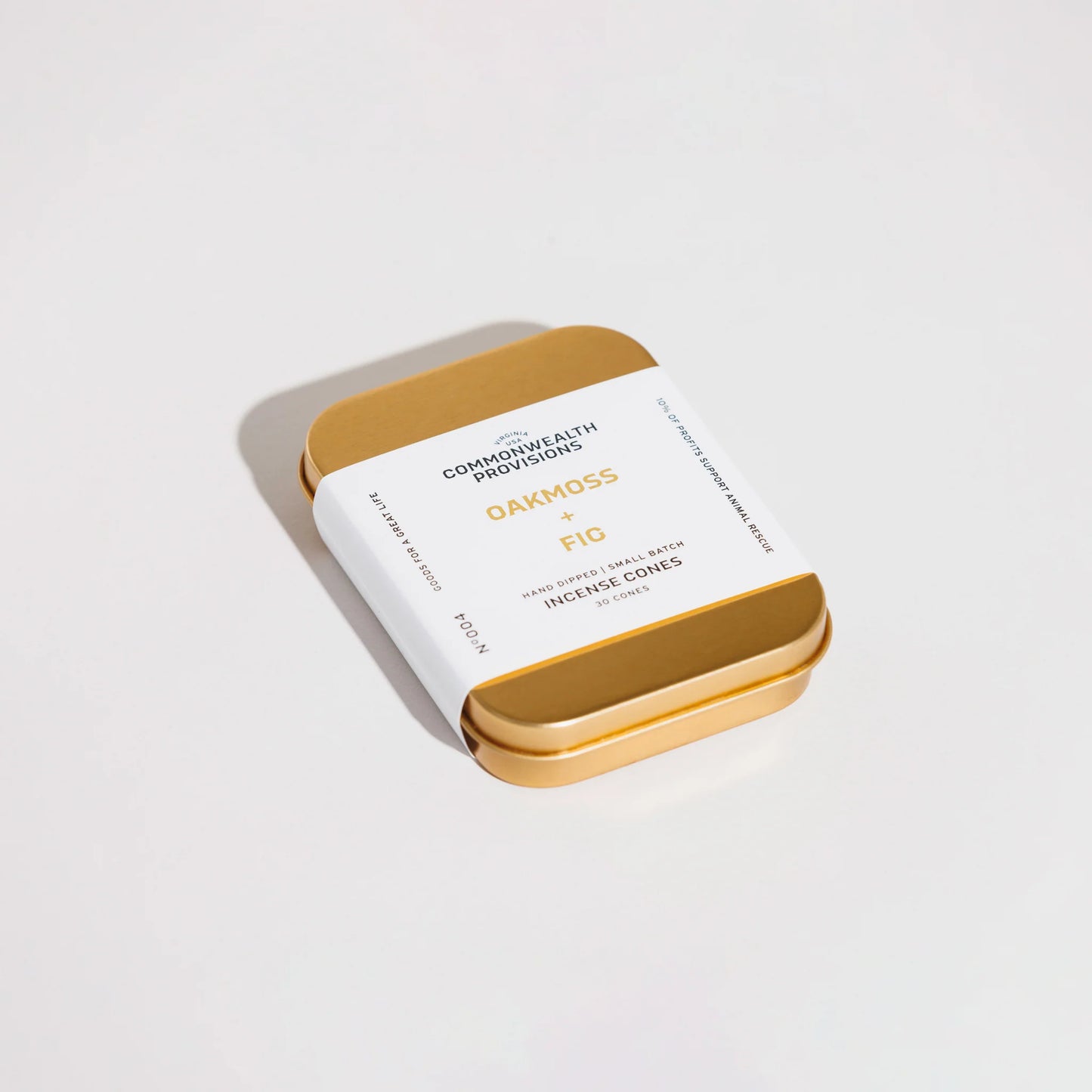 Commonwealth Provisions Oakmoss + Fig Incense Cones