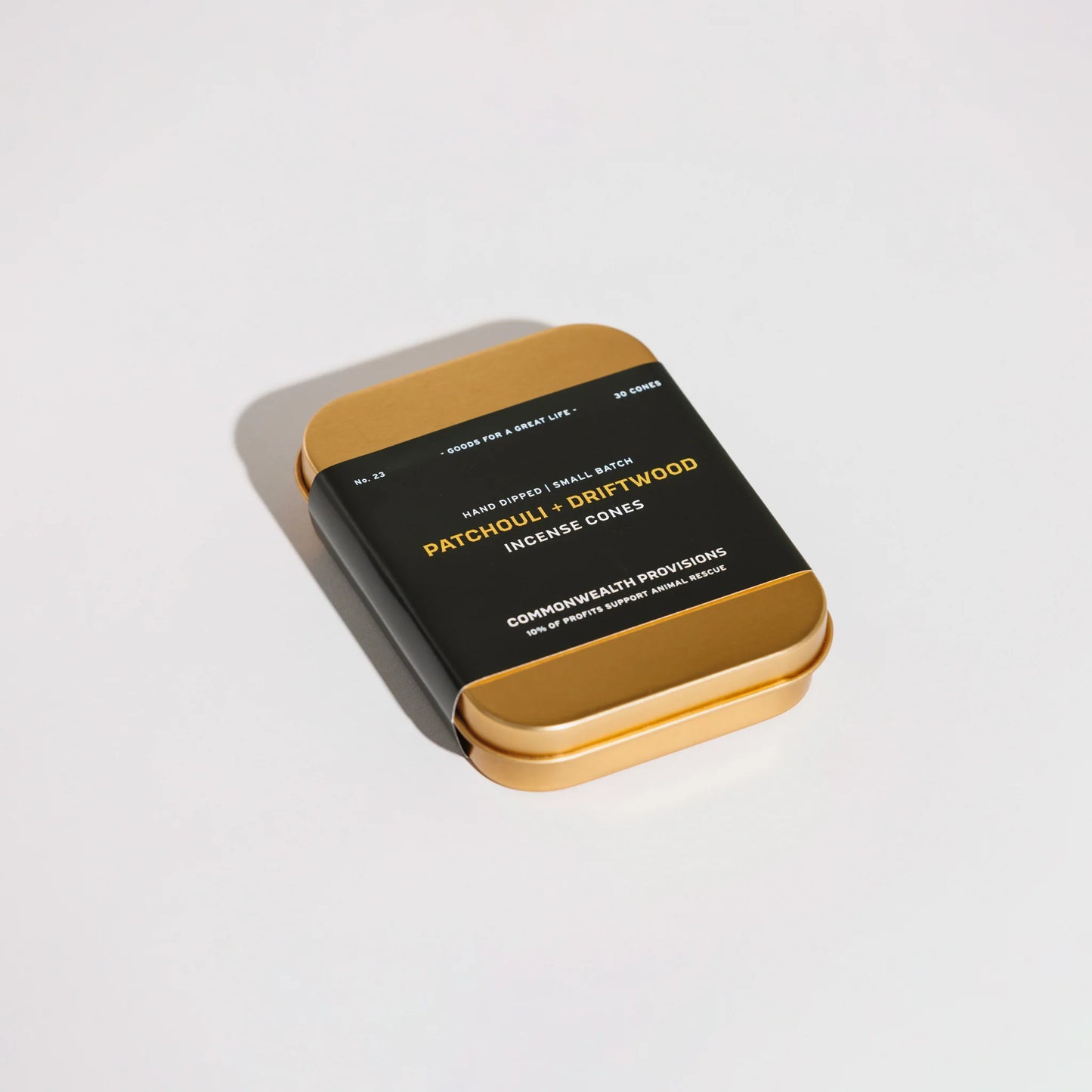 Commonwealth Provisions Patchouli + Driftwood Incense Cones