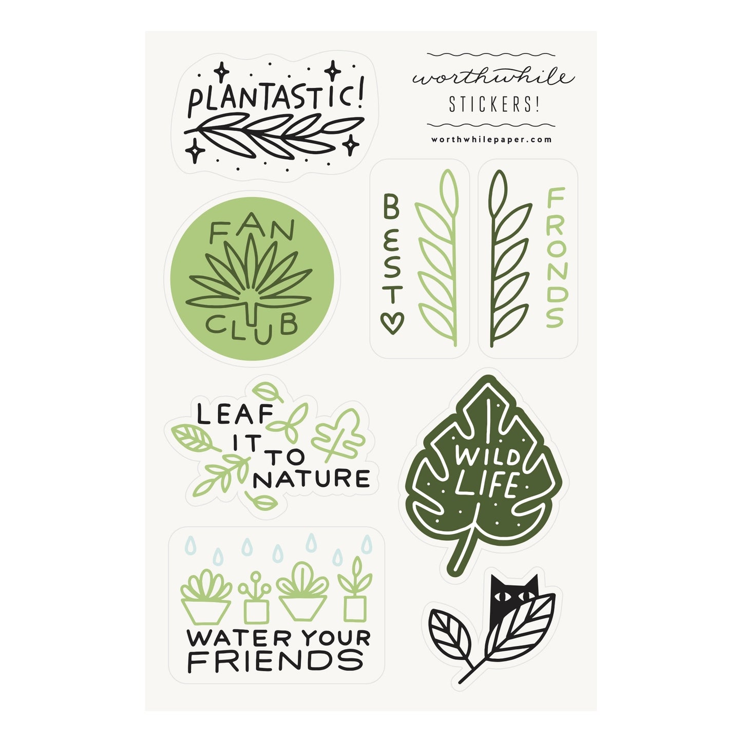 Worthwhile Paper Sticker Sheets