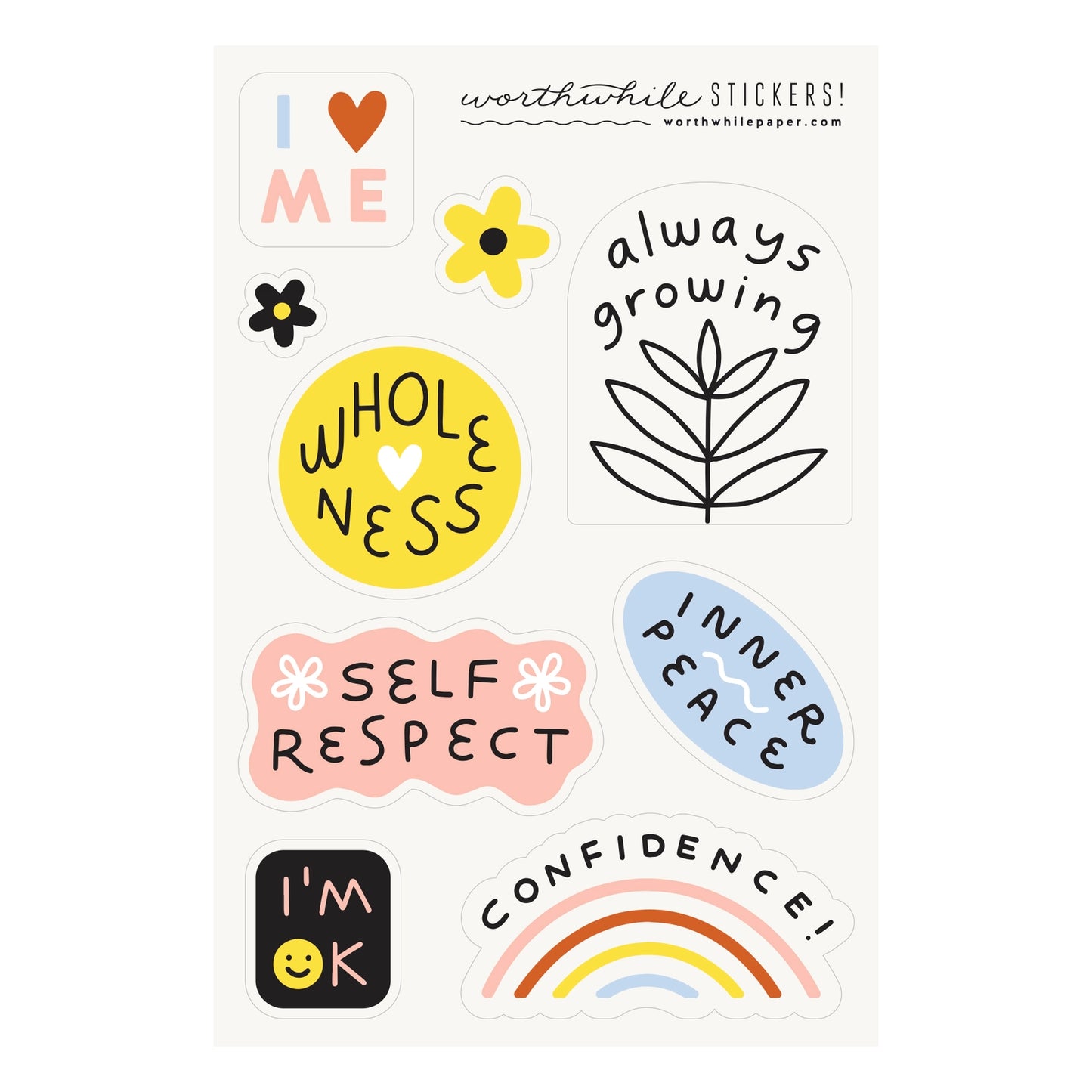 Worthwhile Paper Sticker Sheets