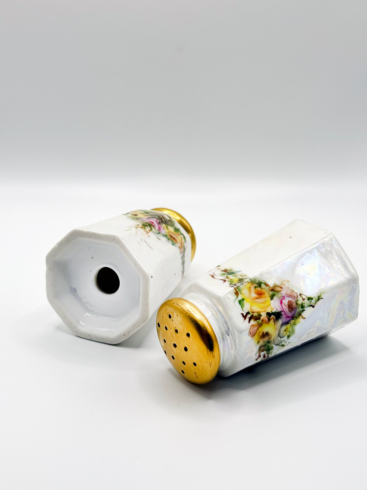 The Kitchen Committee Vintage Salt + Pepper Shakers